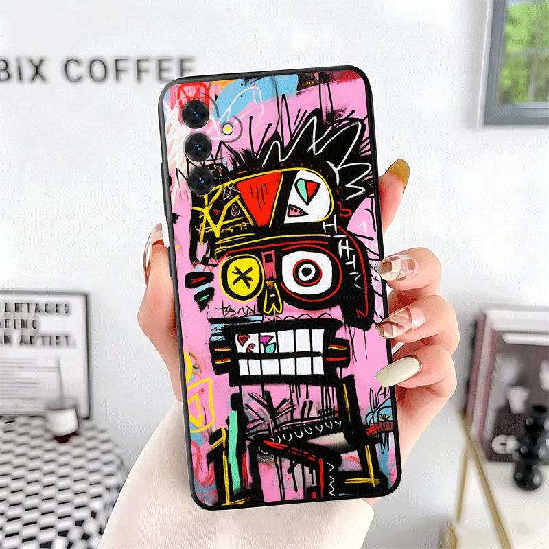 Graffiti Fashion Art Soft Phone Case for Samsung A17 A37 A57 A16 A26 A36 A56 A15 A25 A35 A55 A14 A24 A34 A54 A13 A23 A33 A53 A52