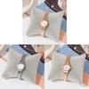 Womens Miniature Round Quartz Wristwatch With Alloy Band And Elegant Design