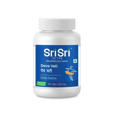 Sri SRi Deva Vati - Daily Detox, 60 Tabs | 500 Mg