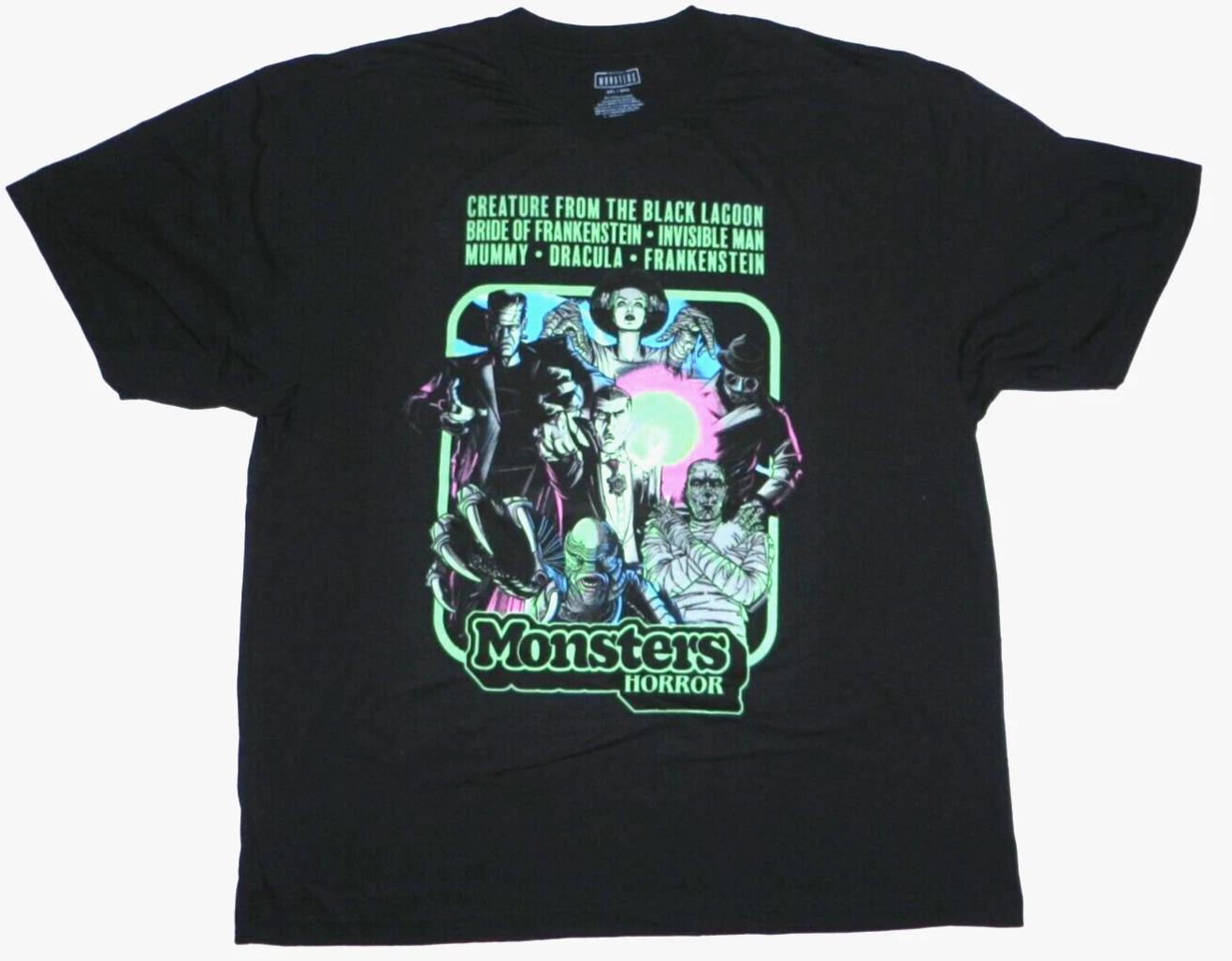 Universal Monsters Horror Creature Frankenstein Shirt New 2XL