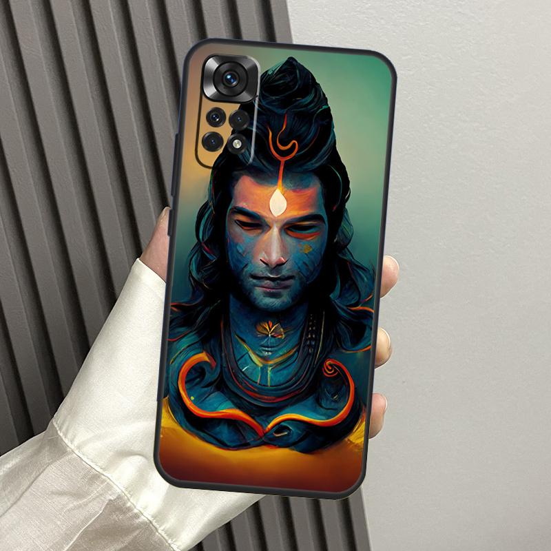Lord Shiva Hindu God Buddha India Case For Xiaomi Redmi Note 11 Pro 8 9 10 12 Pro 8T 9S 10S 11S Redmi 10 10A 10C 12C 9C Coque