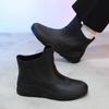 Short Rain Shoes Summer Parent-child Waterproof, Non-slip and Wear-resistant Sea Fishing Shoes Men Wear Rain Boots