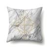 Nordic Pillow Ins Style Polyester Pillow Case Car Decoration Home Printed Car Waist Cushion Pillow Case