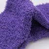 Fluffy Coral Fleece Women's Socks Candy Color Warm Plush Socks for Women Winter Soft Indoor Floor Towel Socks New Year Gift