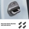 4Pcs Car Door Bumpers Silicone Shock Absorbing Pad for Quiet Closure Prevent Dents in Narrow Parking Spaces