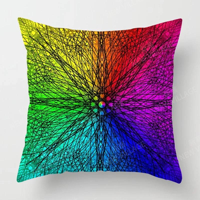 Decorazioni Autunnali per la Casa Autunno Soggiorno Copricuscino da Lancio Divano Boho Copricuscino Mandala