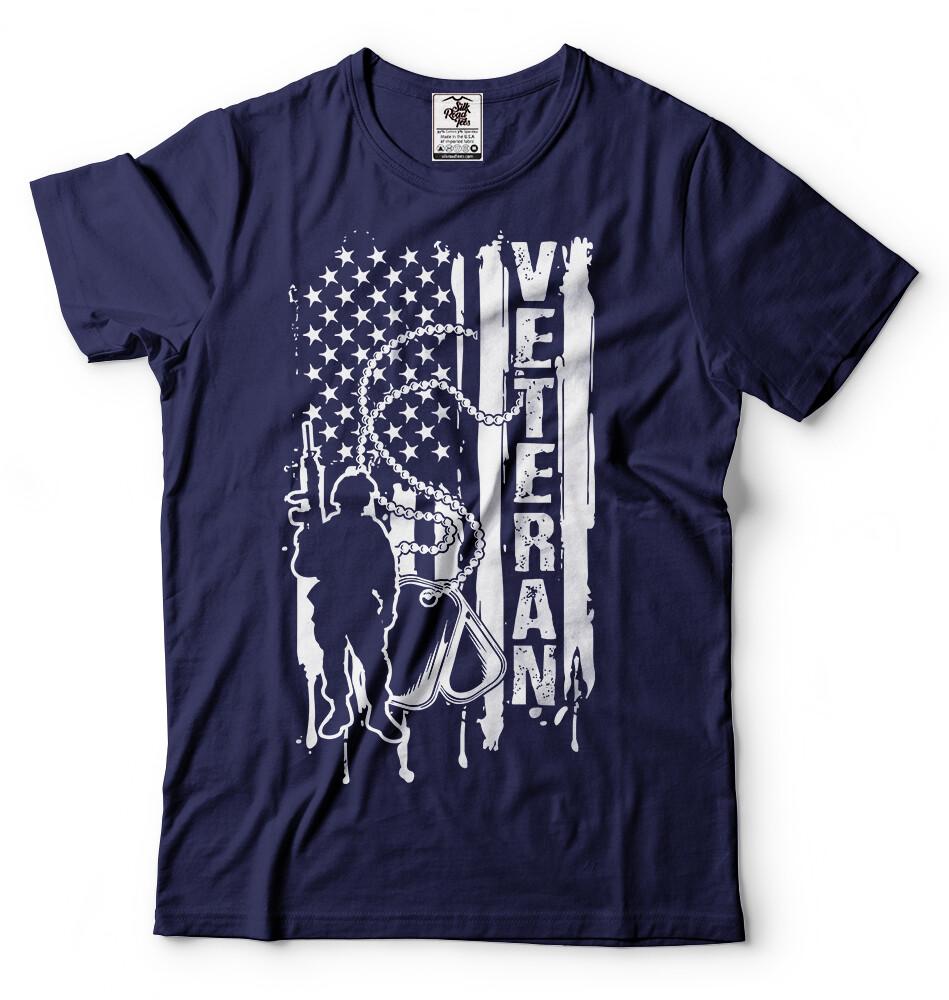 United States Veteran T Shirt Military Veteran Soldier USA TShirt