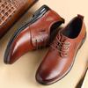 Herren Business Casual Lederschuhe, Lederschuhe für Büroangestellte, Echtleder-Anzugschuhe