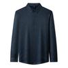 Winter Long Sleeve Shirt Men's Business Casual Striped