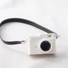1:12 Dollhouse Mini Vintage Camera with Belt Model DIY Keychain Pendant for Children Adults DIY Handicraft Party Supply