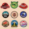 Embroidery Label Round Cloth Badge Shoulder Badge Clothing Accessories Hand Account DIY Patch Sticker Embroidery Sticker Cloth Sticker