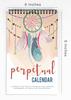 Inkdotpot Dream Catcher Perpetual Calendar, Important Dates To Remember- 6x9 Monthly and Daily  Journal for Special Days