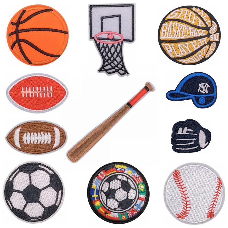 Jianxing Cross-Border Sports Embroidery Patch for Clothing Decoration