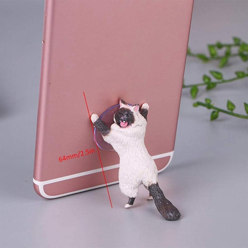 Cute Cat Suport Telefon Mobil Ventuza Stand Desktop Tablet Stent Kitten Gifts