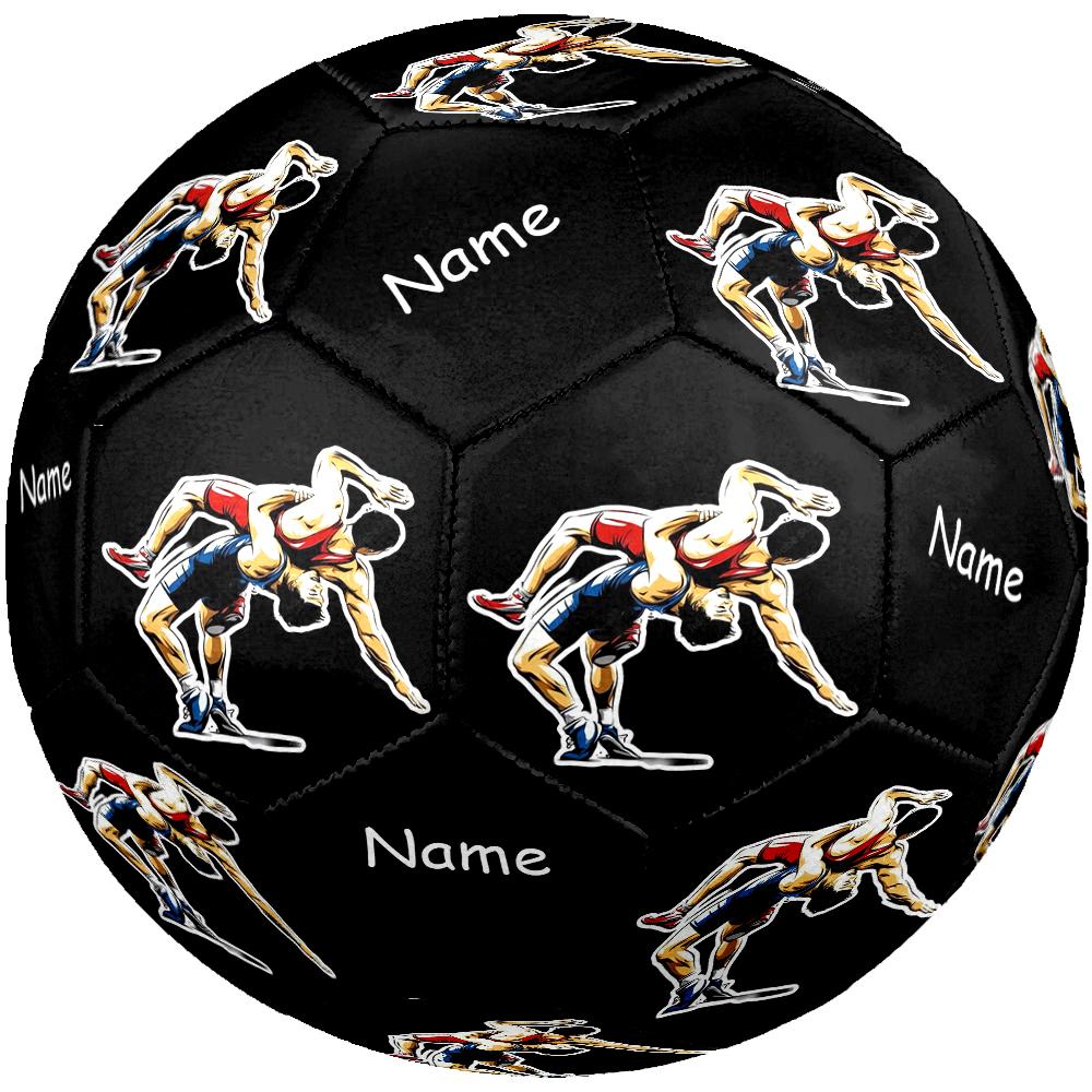 Custom Name wrestling Theme Size 5 Soccer Ball, Suitable for Both Indoor and Outdoor Matches, a Gift Suitable for Everyone.