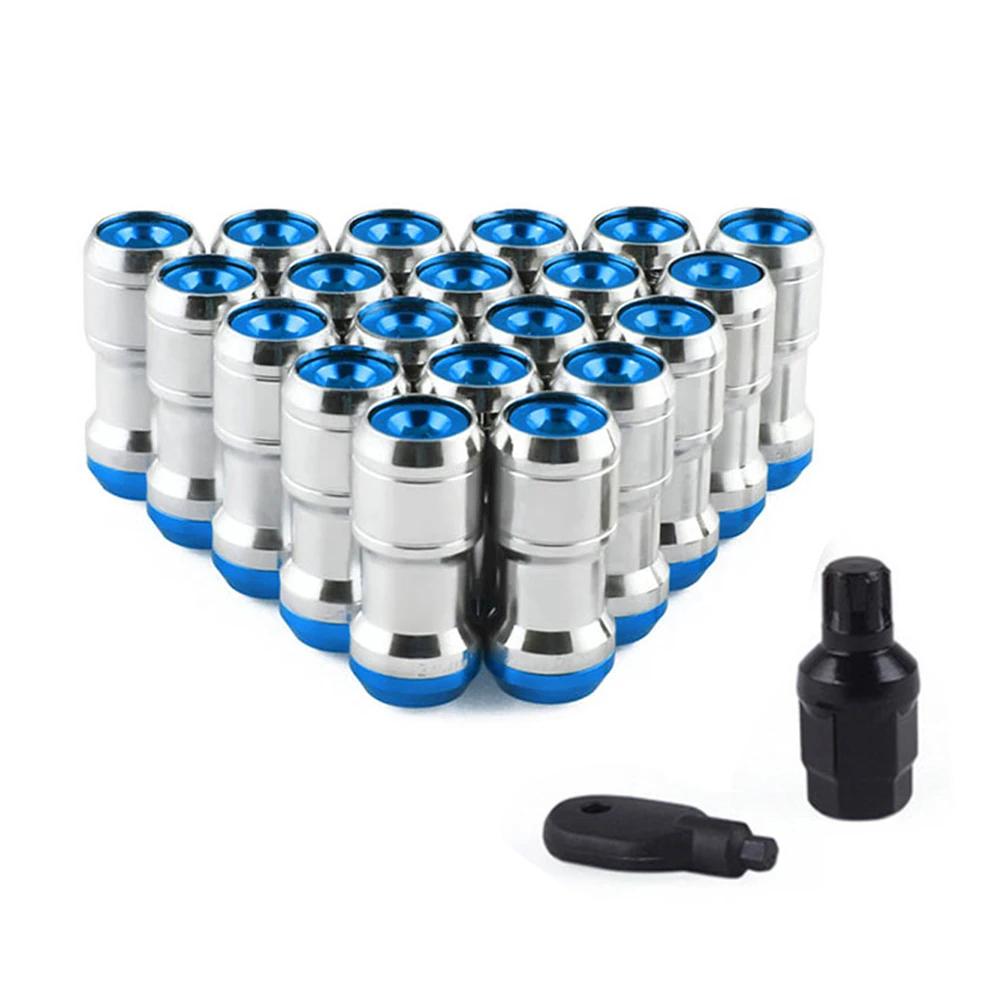 20 PZ Dadi Ruota da Corsa in Alluminio - M12x1.25/M12x1.5 Dadi Tuner per Toyota Honda Nissan