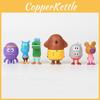 Delightful Hey Duggee 6-piece Action Figure Toy Set With Badge Perfect For Kids Xmas