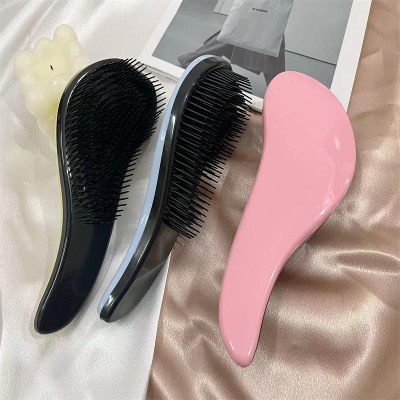 Anti-Static Cross-Border Massage Hair Comb - TT Smooth Plastic Hairdressing Tool