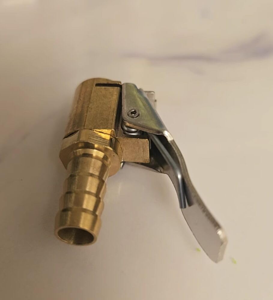 SAMCOS Closed Flow Lock Tire Thread Nozzle Adapter Car Car Pump Accessories Pure Copper