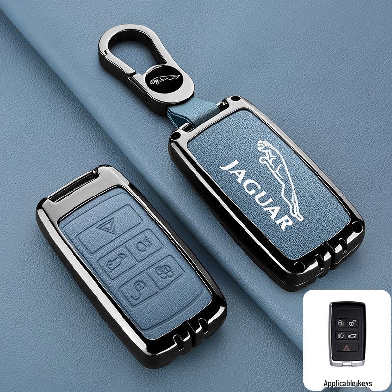 Husă Cheie Auto Jaguar XFL, Protecție Metalică Premium pentru 2023 XEL, F-Pace, XJL, F-Type.