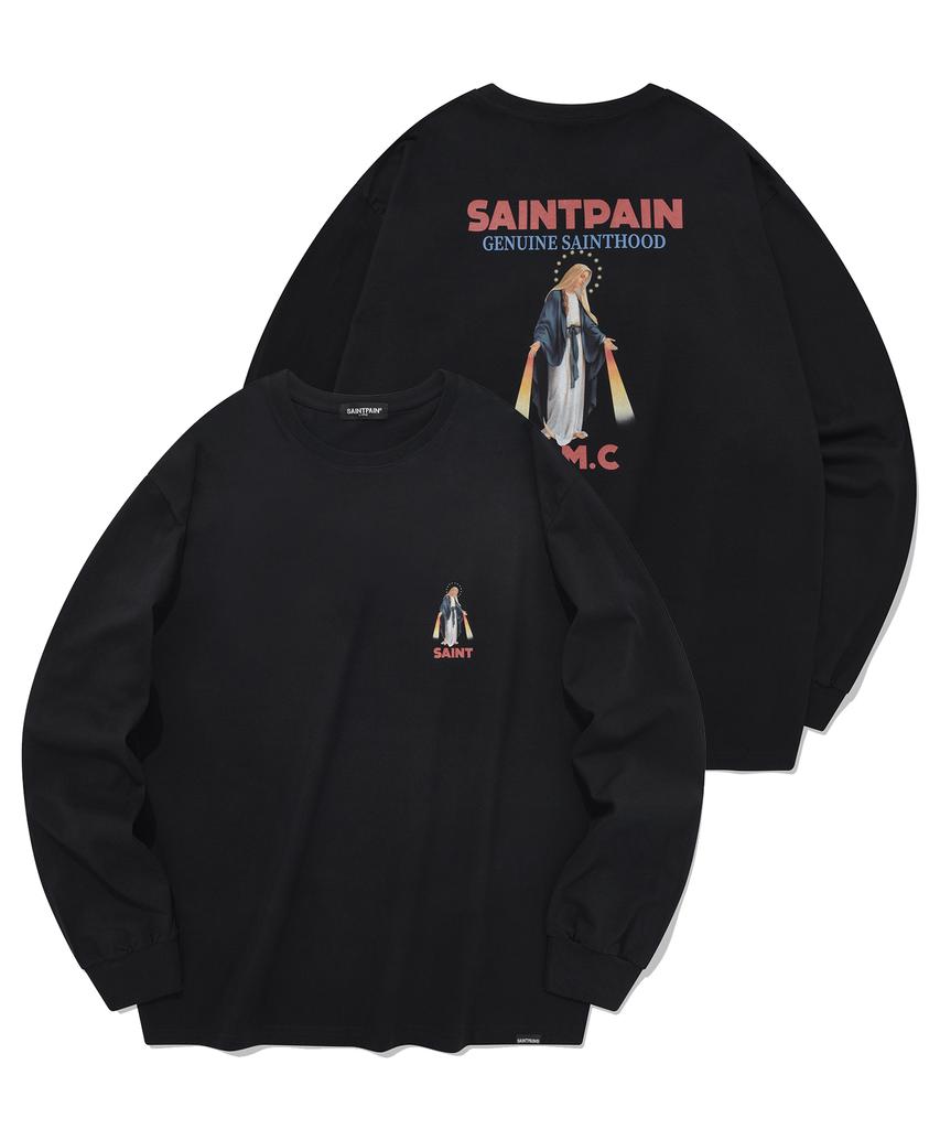 SAINTPAIN Sp Grace Marie Long Sleeve - Black