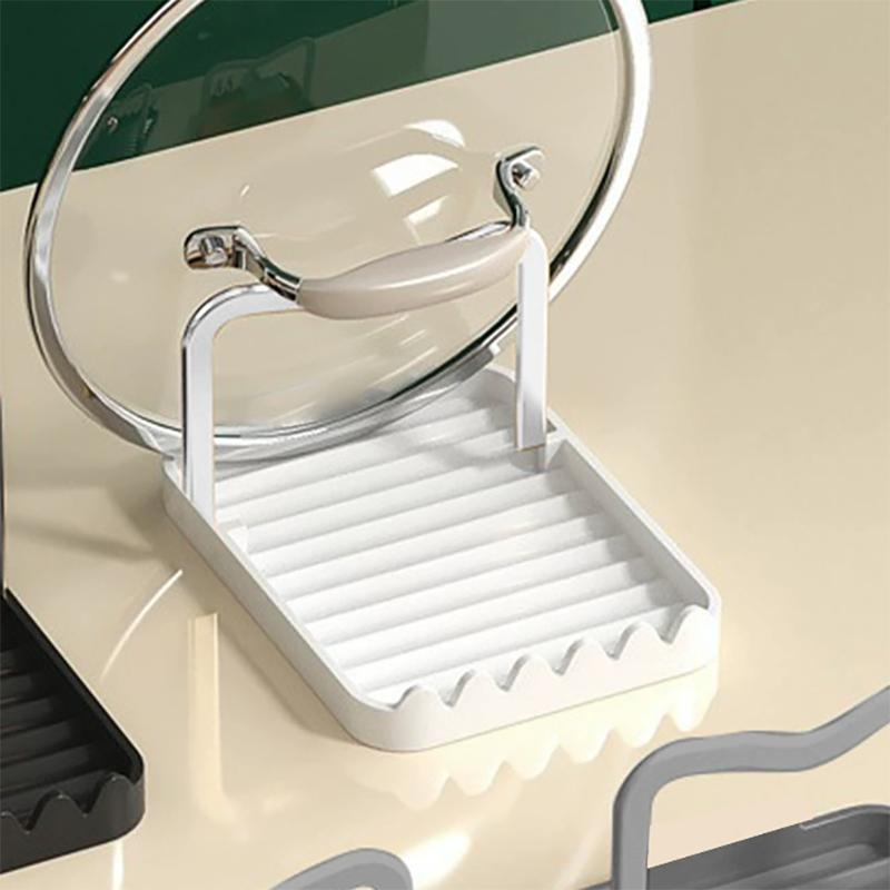 1pc-multifunctional Upright Stand for Countertop,suitable for Shovel, Lid, Kitchen Organization and Storage, Kitchen Utensils