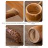 Portable Long Handle Tea Infusers Bamboo Material Handmade Tea Strainers Retro Tea Scoop Home Kitchen