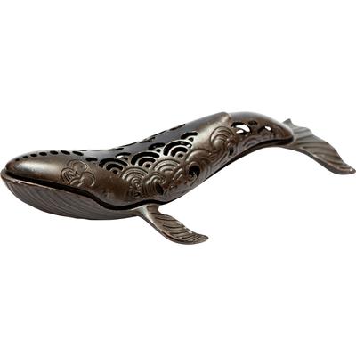DANNY LIB Whale Trinket Box, Stylish Retro Metal Ornament for Men, Interior Decor, and Indoor Decor