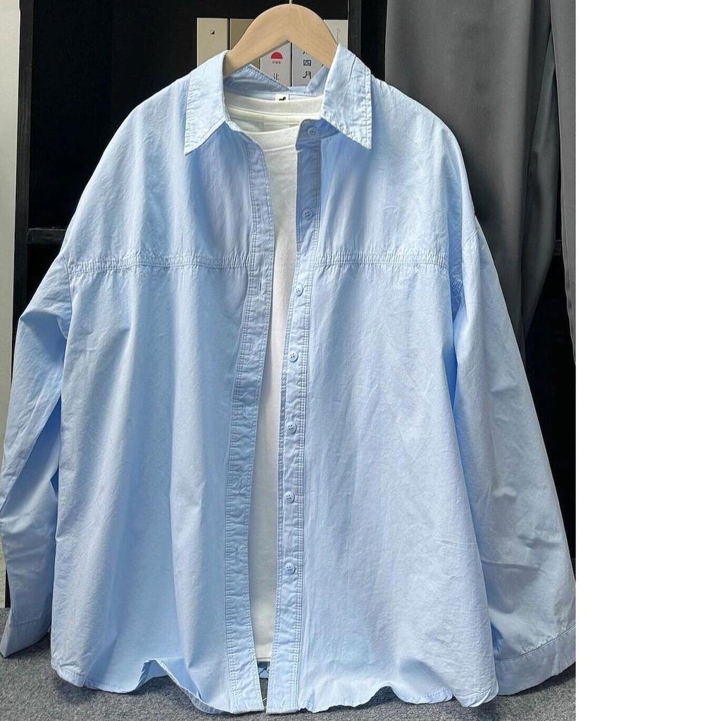 Plus Size Women's Cotton Shirts Women's Slimming All-match Stacking Bottoming Inner Shirt Long-sleeved Top