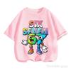 Kids Boys Cartoon Number 67 Graphic TShirt Soft Cotton Crew Neck Tee Casual Summer Wear for Daily  Schooltk0023