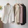 Chaqueta de Traje Femenina Primavera y Otoño Pequeña Mayor Casual Corte Holgado Top Temperamento Blazer