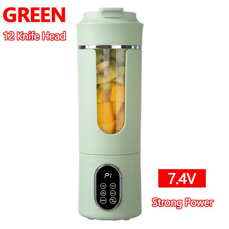 2025 New Wireless Juicer Portable Blender Cup USB Rechargeable for Fruits Ice Crushing Smoothies Home Travel Student Use