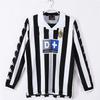 Long Sleeve Retro Football Jersey Men Classic Club National Team Style Sports Training Wear