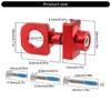 Napinacz Łańcucha Rowerowego Ze Stopu Aluminium Regulator Łańcucha Rowerowego Zapięcie Łańcucha Regulator Łańcucha do Rowerów Jednobiegowych