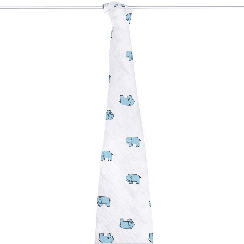Aiden and Anais Authentic Japanese Swaddle Set of 1 Newborn Night Cry Prevention Gauze Baby Baby Gift Aden Anais Jungle 8983J 120 X 120cm Muslin