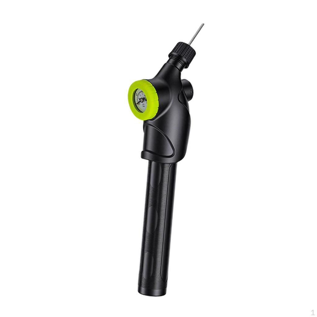 Balls Pump Air Multiporpose Inflator with Pressure Gauge Inflating System for Volleyball