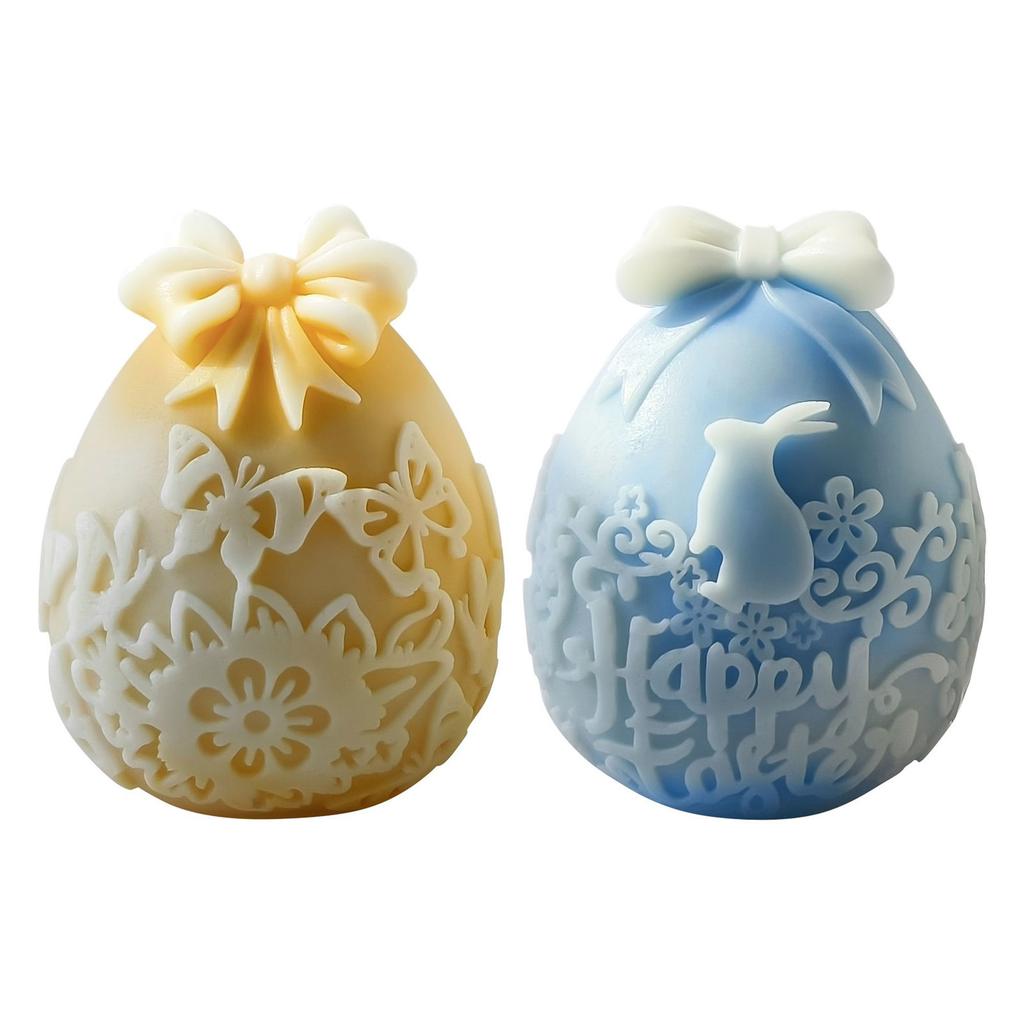 Easter Egg Silicone Mold For Candle Making And Crafting With Easy Release And Reusable Designs Scented Candle Mould
