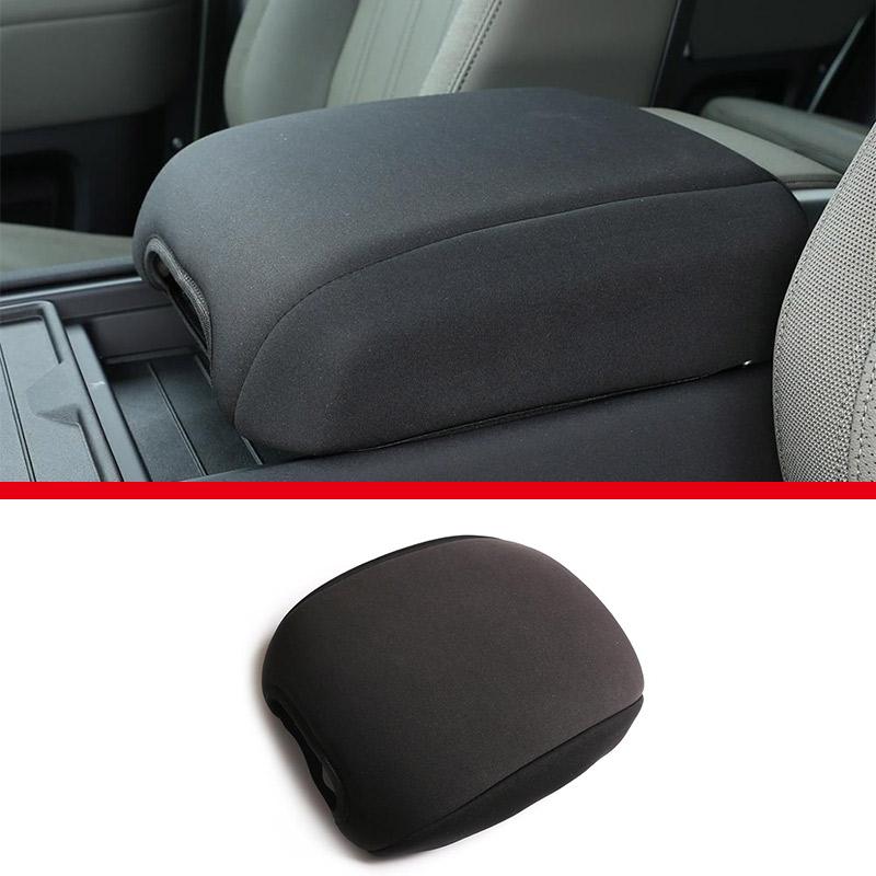 

For Land Rover Defender 110 2020-2026 Leather Black Car Seat Armrest Center Console Box Protective Cover Car Accessories