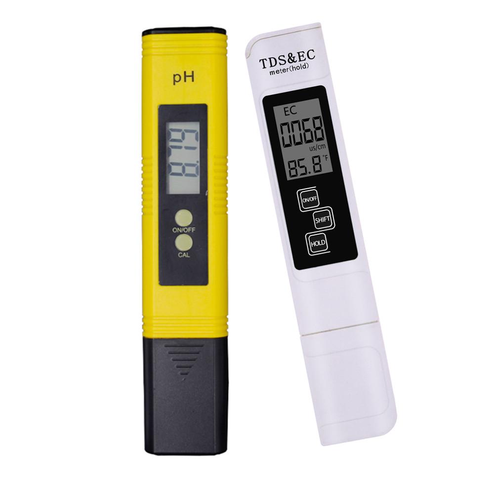 Digital PH/EC/TDS Meter Optional 0.01 PH Tester EC TDS Meter Water Acidity Test Tool Hydroponic Pool for Aquarium Swimming Pool