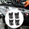 Set of 4 Upper Headlight Lens Housing Bracket Retainer Clip Front Left Right