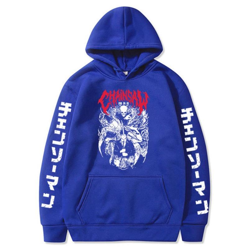 Chainsaw Man Reagan Murdock Hoodie Men Women Sweatshirt Print Unisex Style Autumn Winter Fashion Hip Hop Tops Clothes