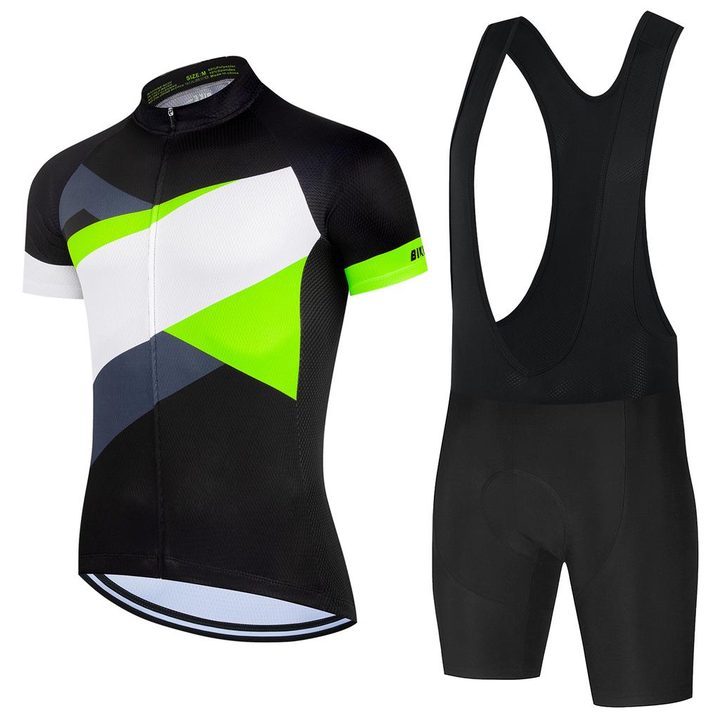 Men's Cycling Outfit Bicycle Shorts Road Bike Sports Set Mountain Cycle Jersey Breathable Summer Clothing Pro Uniform