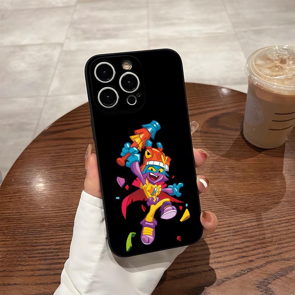 Cartoon Super Zings Phone Case For 17 Pro Max Iphone 14 16 Pro Max 12 15 Plus 13 Pro 11 Xr X Xs Back Cover