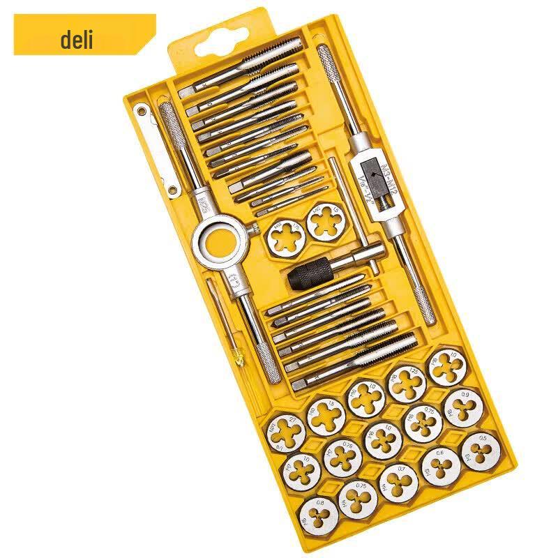 Deli 39-Piece Metric Tap and Die Set