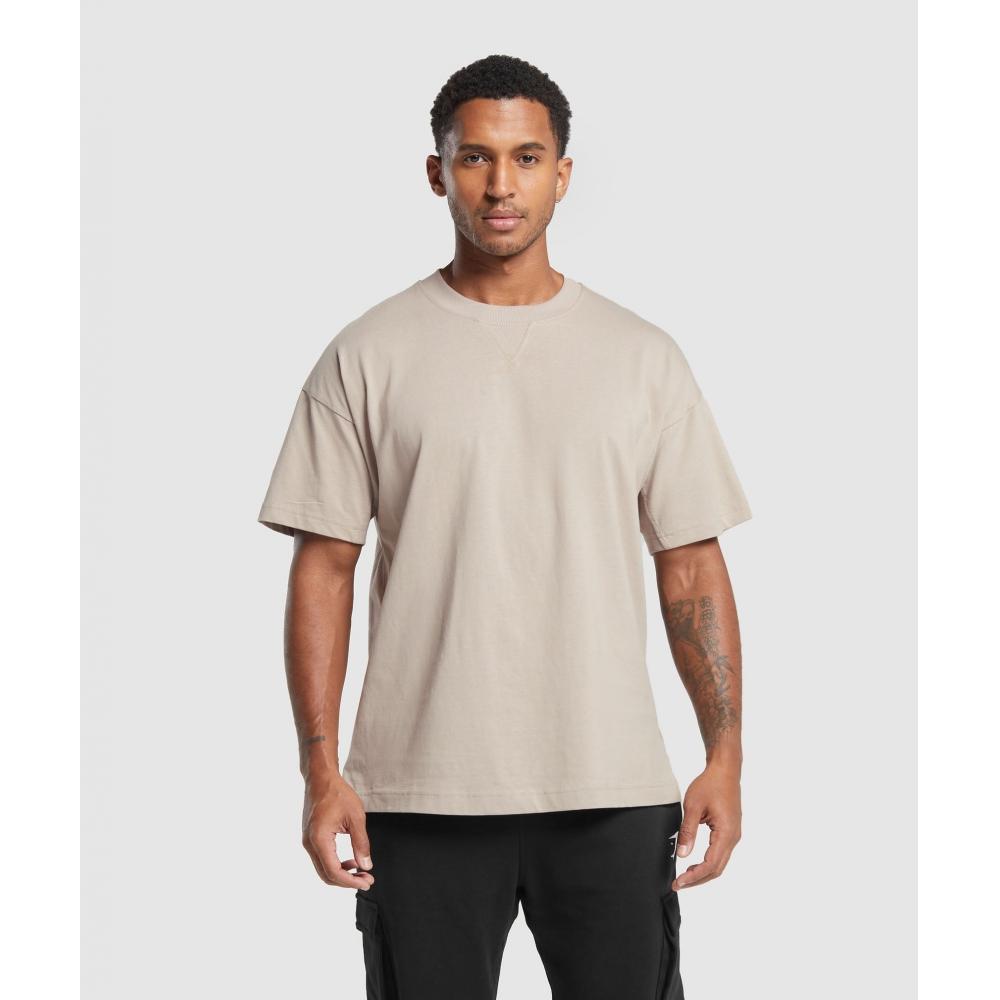 

Футболка GYMSHARK Rest Day Essentials Каменно-розовый A3A8P KBS4