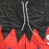 Amerikanska BKTSQD Digitaltryck Snabbtorkande Lös passform Plusstorlek Basketshorts för män
