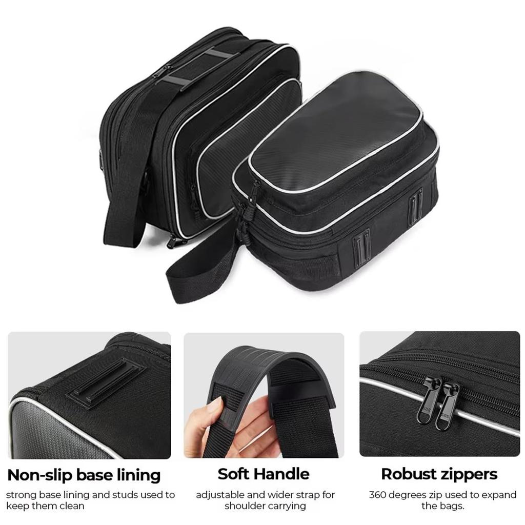Motorcycle Tail Bag Touring F900XR R1200R R1200RS R1250RS R1250R S100XR Motorcycle Luggage Bag Saddlebag