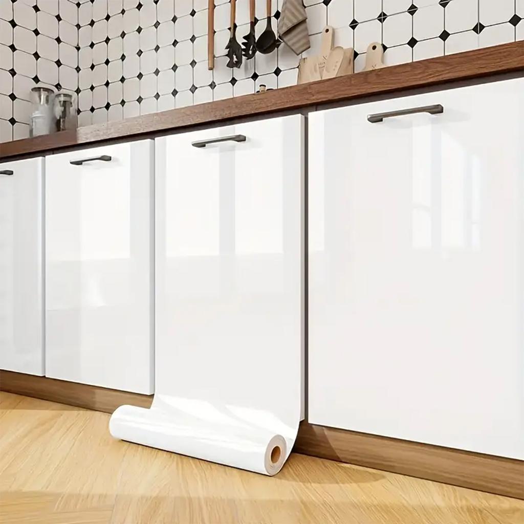 DIY Dekorfolie PVC Selbstklebende Tapete Möbel Renovierungsaufkleber Küchenschrank Wasserdichte Tapete
