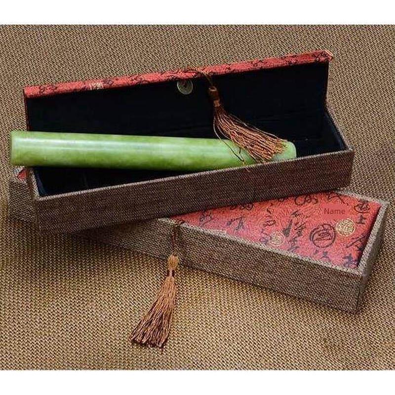 Thickened Household Jade Rolling Pin
