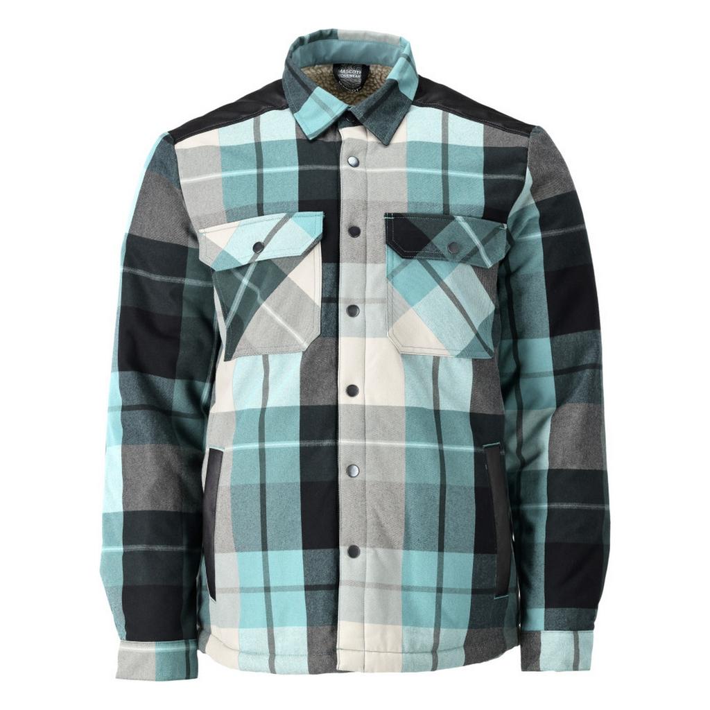 Mascot Mens Customised Checked Pile Shirt